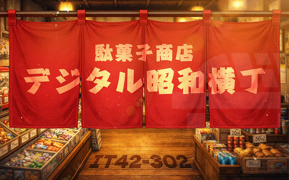 駄菓子ECサイト『デジタル昭和横丁』のサムネイル