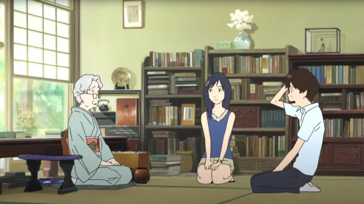 陣内家にいる栄、夏希と健二